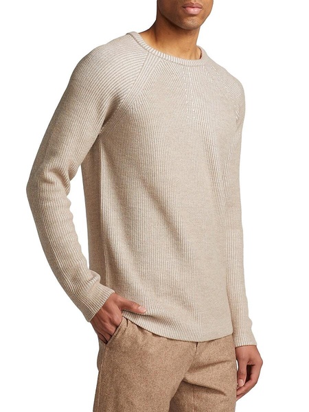 COLLECTION Ribbed Crewneck Sweater