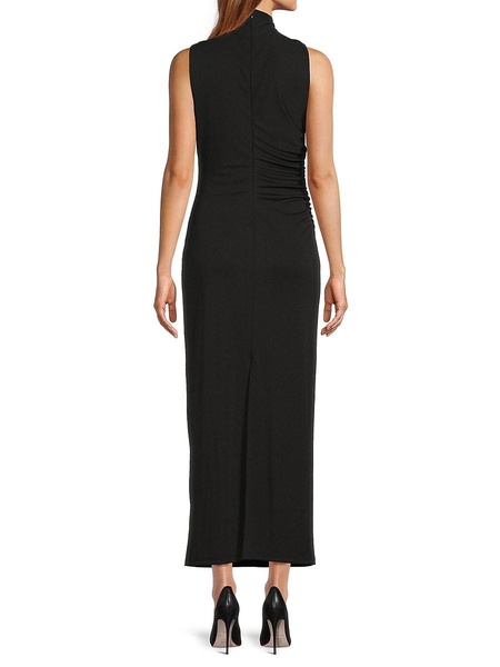 Ruched Jersey Maxi Dress