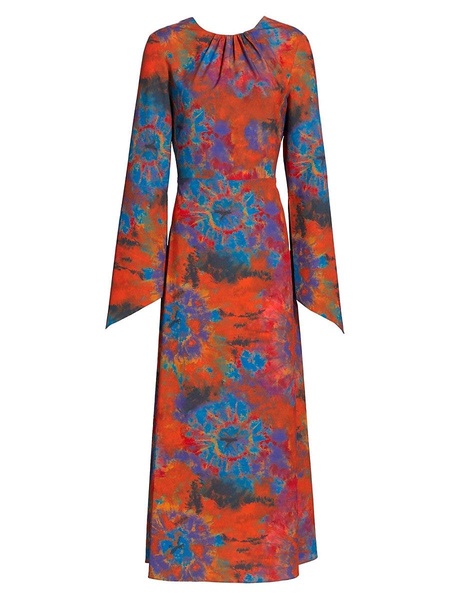 Mara Abstract Midi Dress