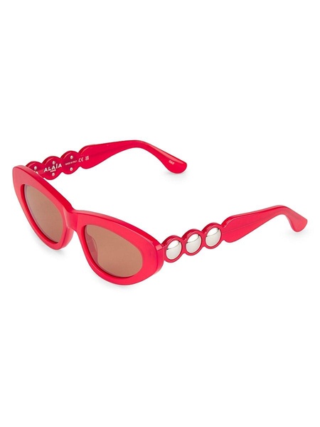 53MM Cat Eye Sunglasses