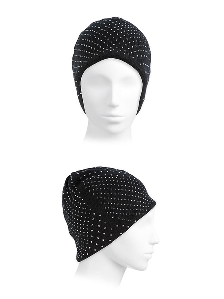 Studded Cashmere Beanie