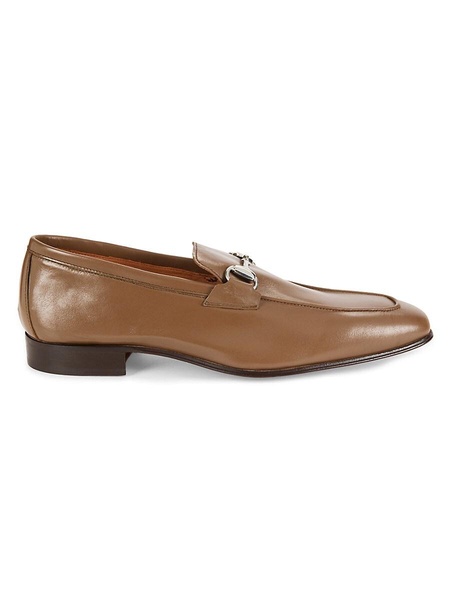 Leather Bit Loafers