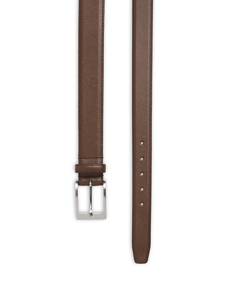 Saffiano Leather Belt