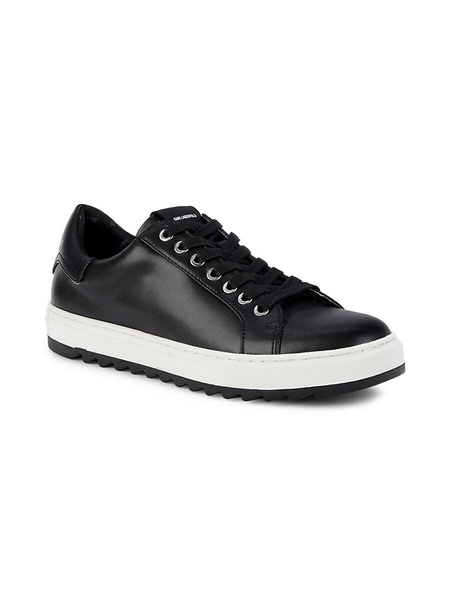 Sawtooth Leather Sneakers