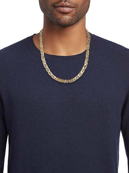 14K Goldplated Sterling Silver Mariner Chain Necklace