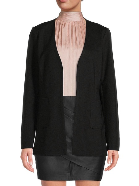 Ponte Open Front Jacket