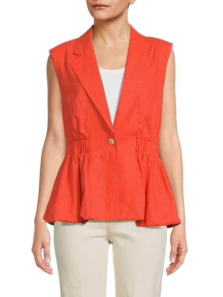 Lester Peplum Vest