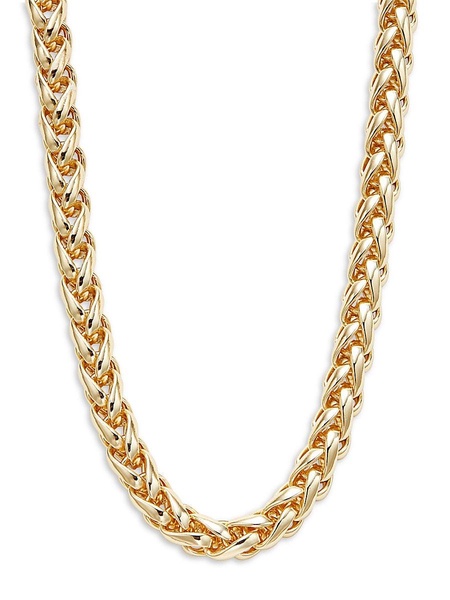 Wonder Goldtone Brass 16" Chain Necklace