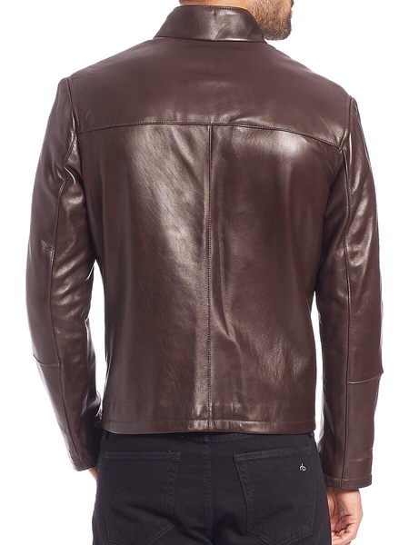 Leather Moto Jacket