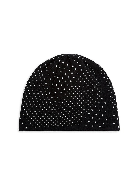 Studded Cashmere Beanie