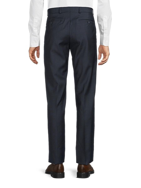 Flat Front Wool Dress Pants