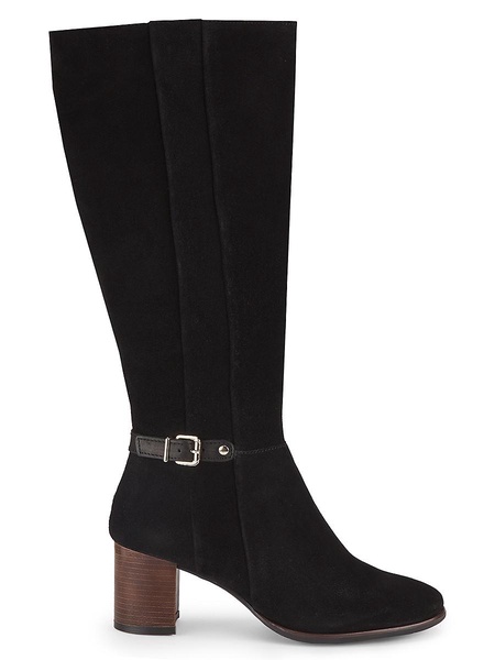 Karla 58MM Stacked Heel Knee Boots