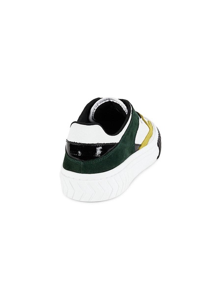 Leather & Suede Colorblock Sneakers