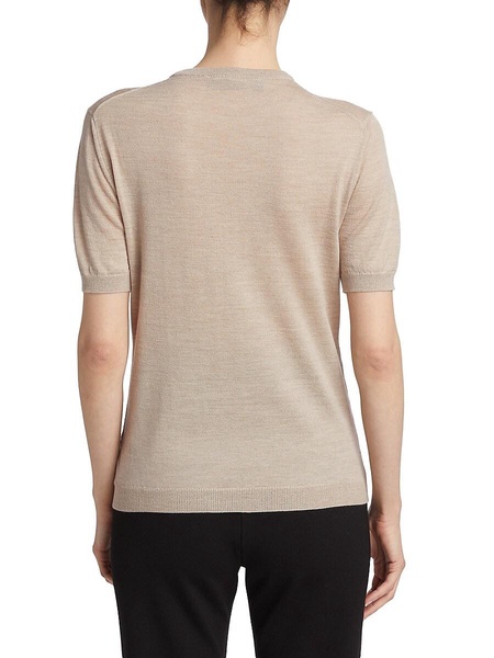 Sand Merino Wool T-Shirt