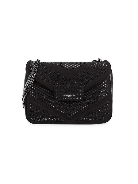 Fleur Embellished Shoulder Bag