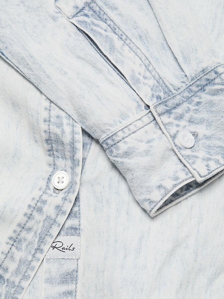 Ingrid Denim Button-Up Shirt