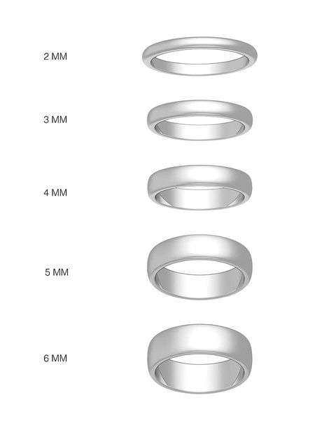 Build Your Own Collection Platinum Band Ring