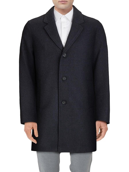 Stretch-Wool Topcoat