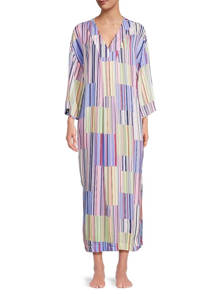 Striped Maxi Sleep Dress