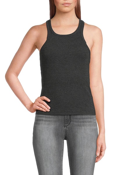 Ribbed Racerback Tank Top