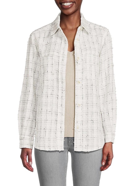 Silvie Tweed Shirt Jacket