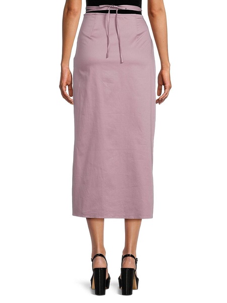 Nell Wrap Midi Skirt