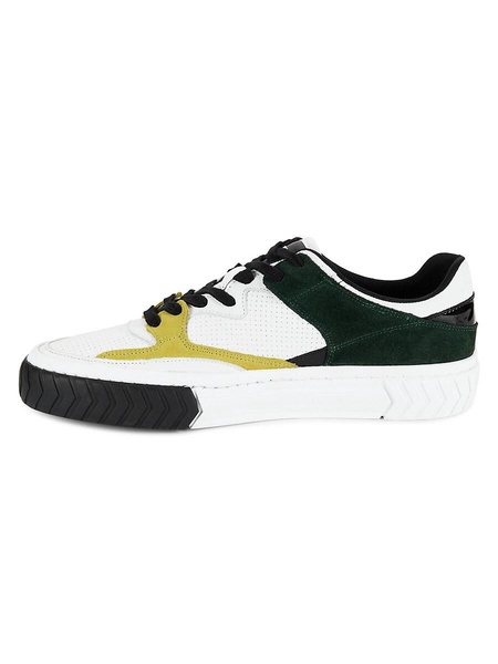 Leather & Suede Colorblock Sneakers