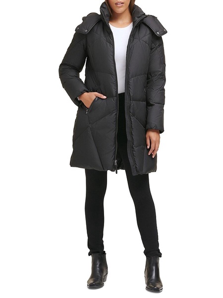 Quilted Down Puffer Coat