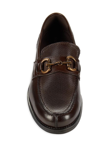 Ross Leather Bit Loafers