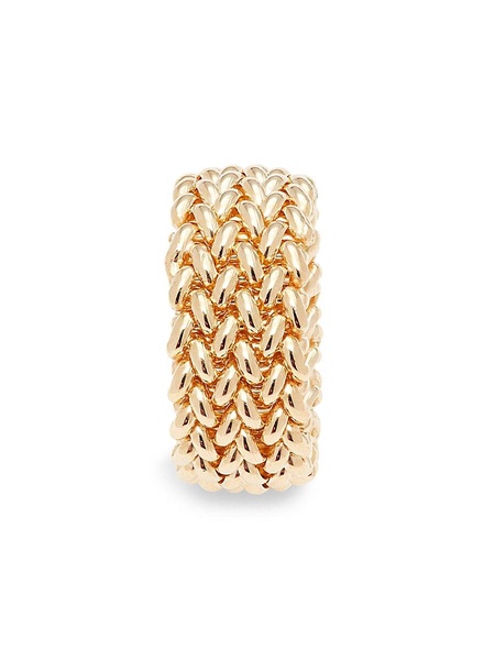 18K Goldplated Sterling Silver Tessere Band Ring