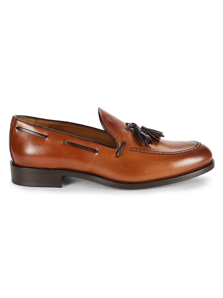 Tassel Leather Loafers