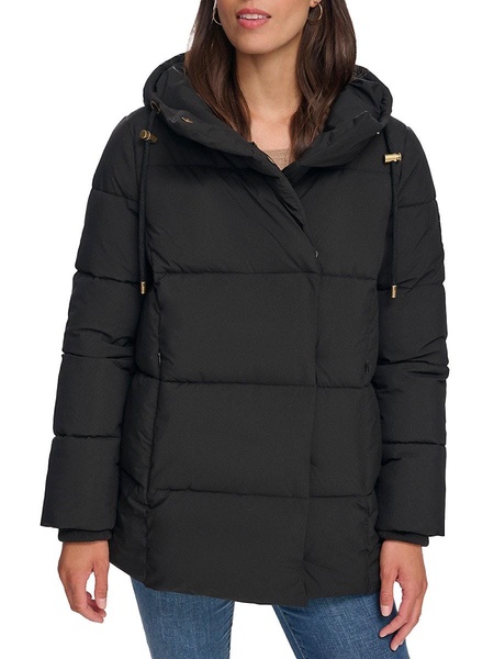 Quilted Hooded Puffer Jacket