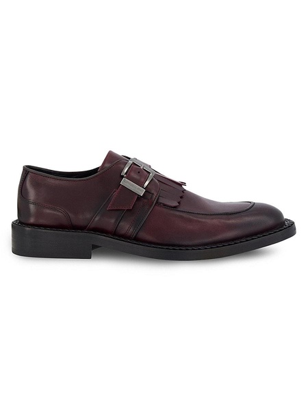 White Label Kilted Monk Strap Shoes