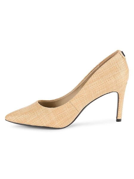 Glora Textured Point Toe Pumps