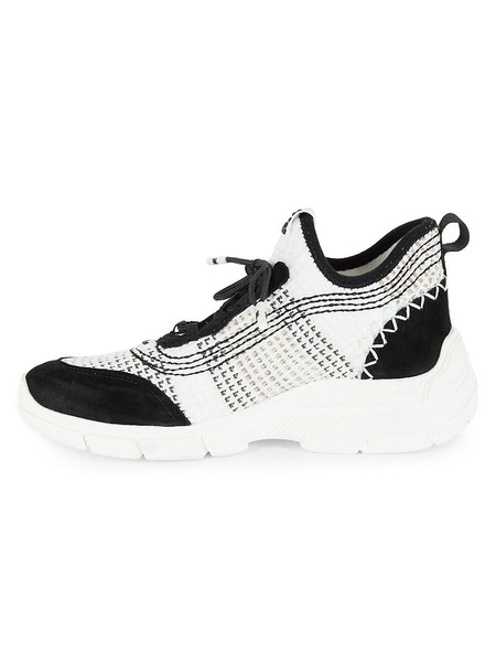 Chelsie Pattern Low Top Sneakers