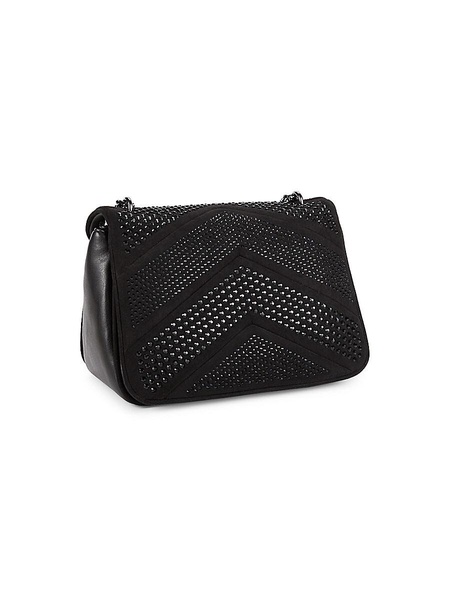 Fleur Embellished Shoulder Bag