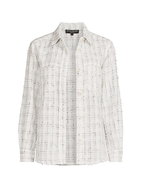 Silvie Tweed Shirt Jacket