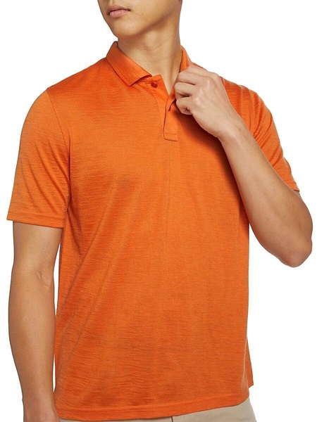 COLLECTION Shine Wool-Blend Polo Shirt