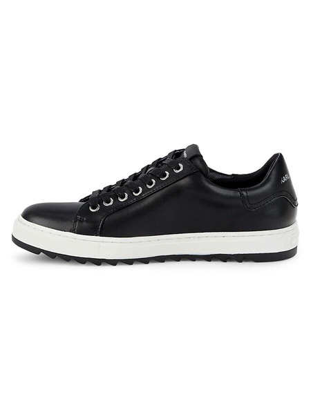 Sawtooth Leather Sneakers