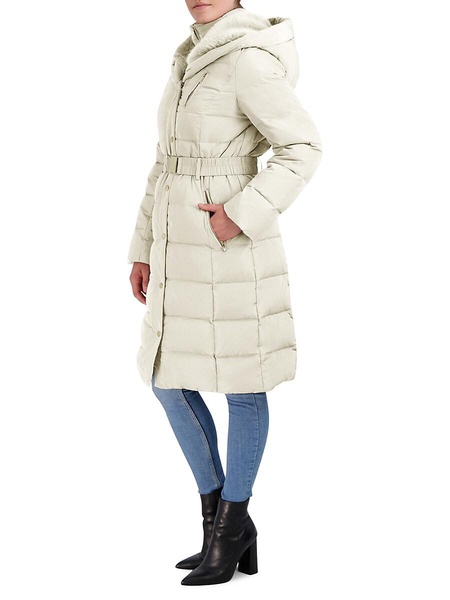 Signature Faux Fur Lined Down Coat