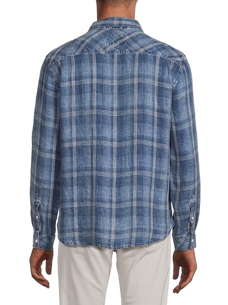 Plaid Linen Shirt