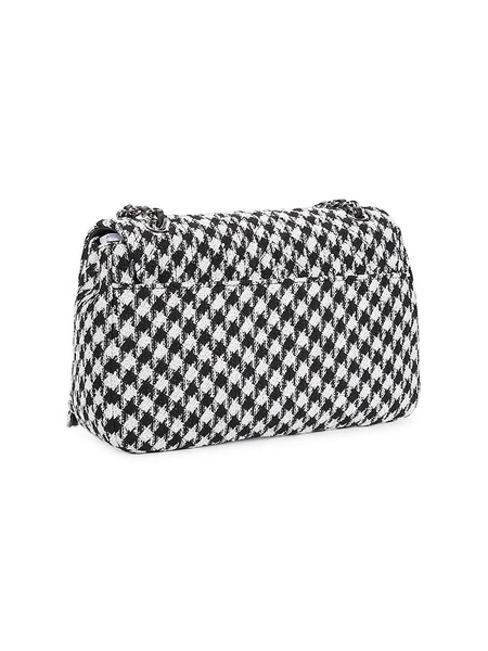 Agyness Houndstooth Shoulder Bag