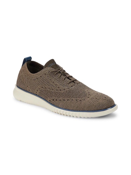 2.Zerogrand Wingtip Knit Oxfords