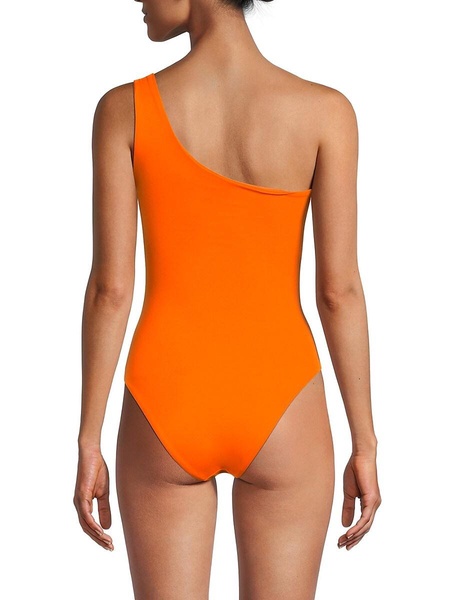 One Shoulder One Piece Swimsuit