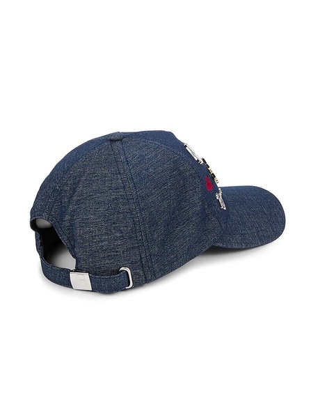 Charm Denim Baseball Cap