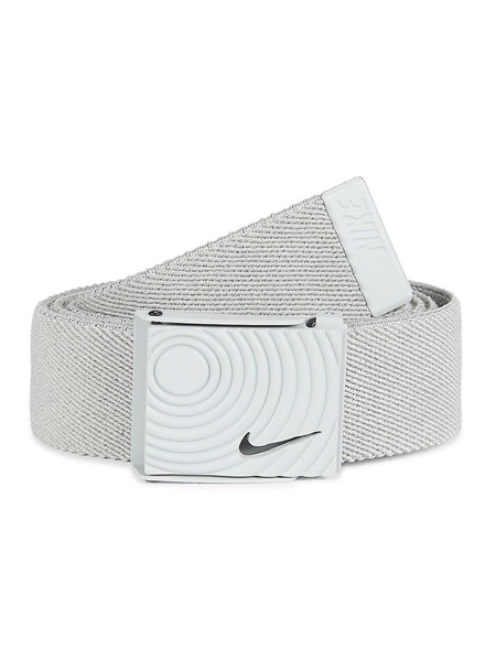 Outsole Stretch Web Logo Slide Buckle Belt