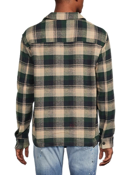 Plaid Flannel Overshirt