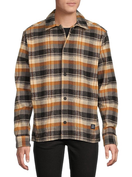 Plaid Flannel Overshirt