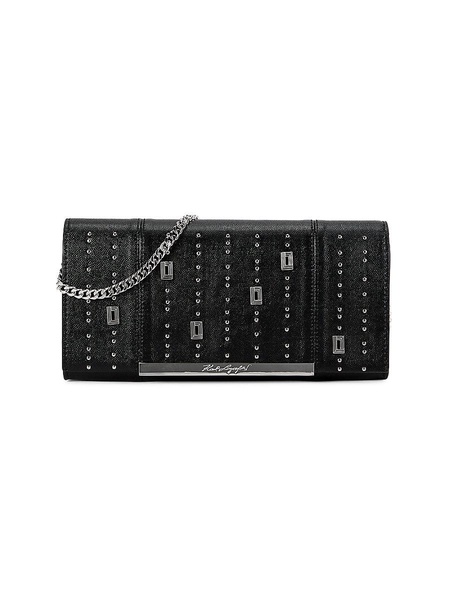 Albertine Logo Leather Wallet On Chain