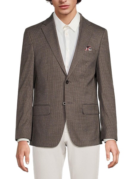 Slim Fit Plaid Sportcoat